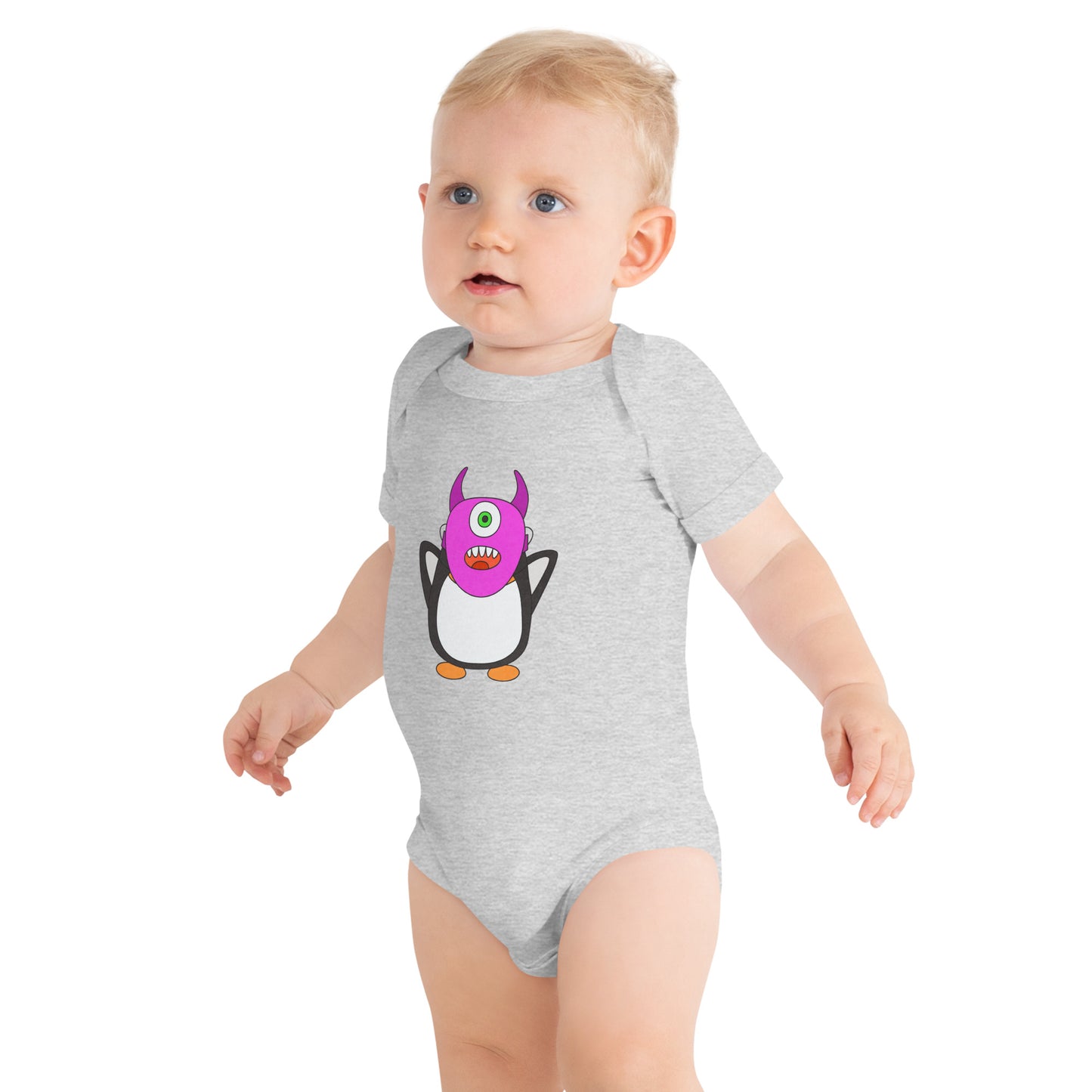 Pink Oogie Penguin Monster Mash