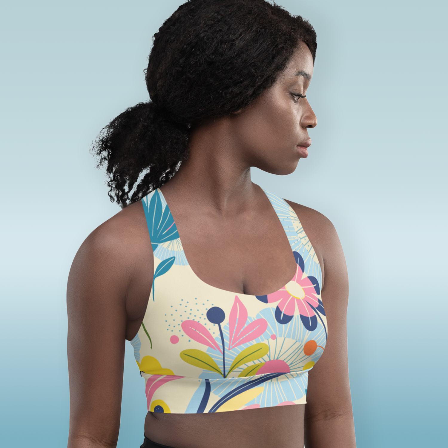 All-Over Print Sports Bras
